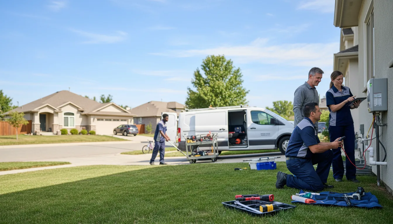 Tankless water heater service in Exeter, NE